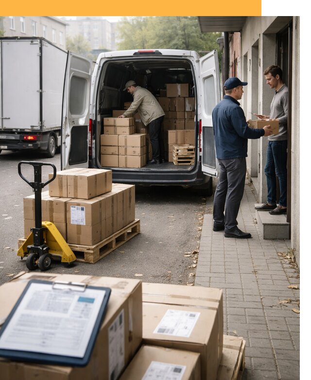 Доставка грузов от двери до двери с таможней от 46067 руб.
