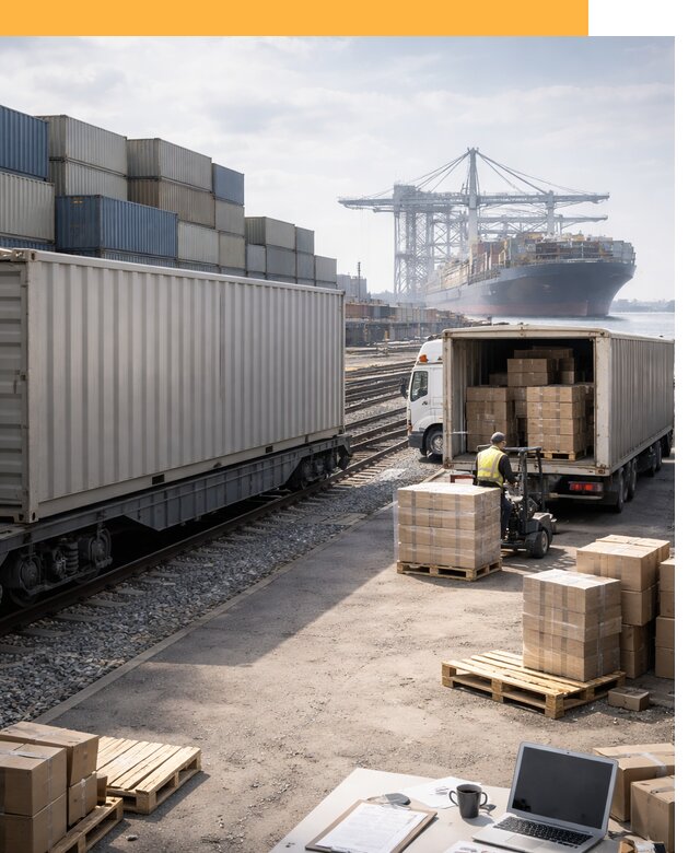 Мультимодальные перевозки грузов по миру от 46067 руб