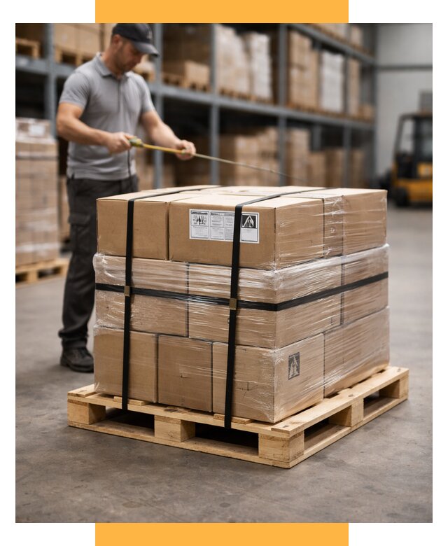 Упаковка и паллетирование грузов от 3583 р. | СетСервис-Лнт