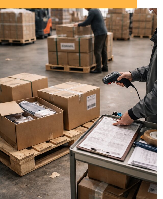 Сборные грузы из Китая: доставка, склад и таможня от 18427