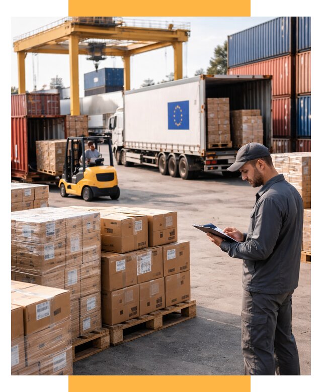 Доставка грузов из Европы от 12284 р., логистика СетСервис-Лнт