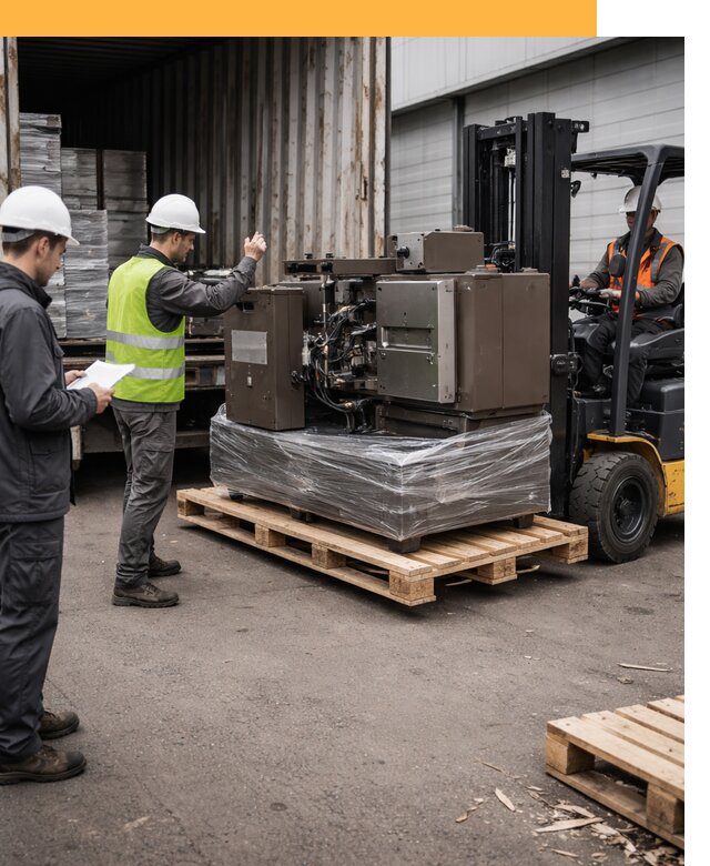 Доставка промышленного оборудования из Европы от 46067