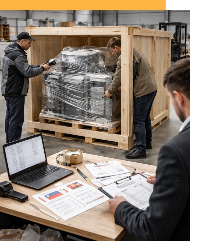 Доставка промышленного оборудования из США от 66541 руб