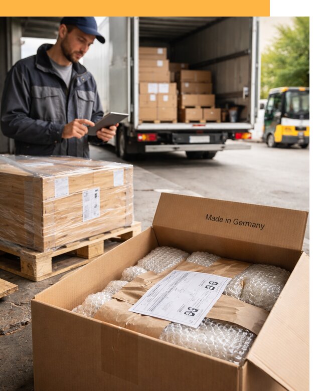 Доставка грузов из Германии от 46067 руб с таможенным оформлением