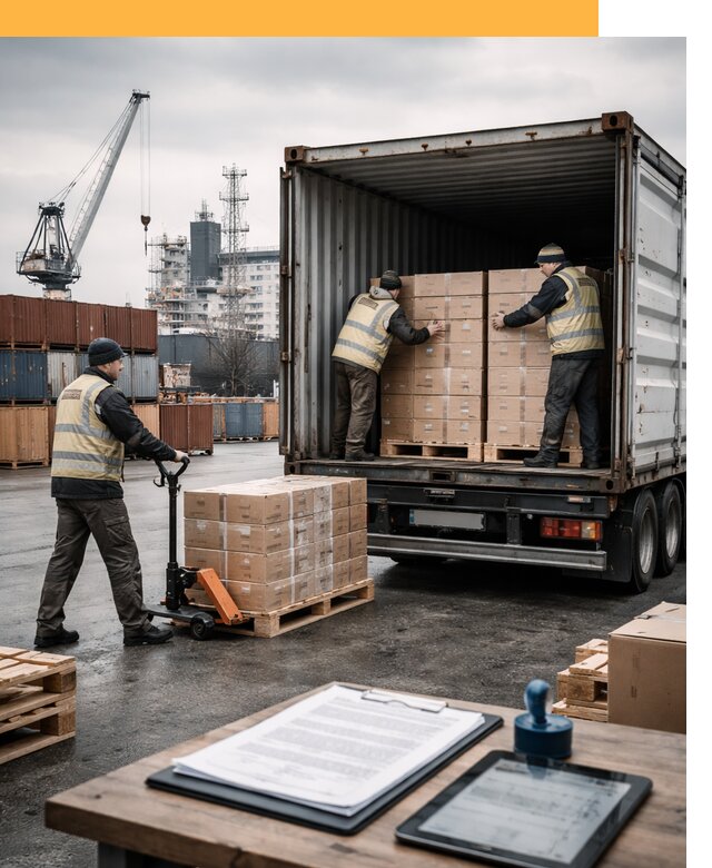 Доставка грузов из Латвии от 25593 руб, морская, авто, авиа