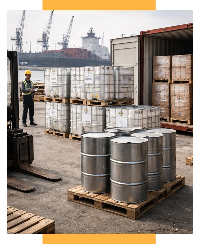 Доставка химического сырья из Индии от 255925 р. | СетСервис-Лнт