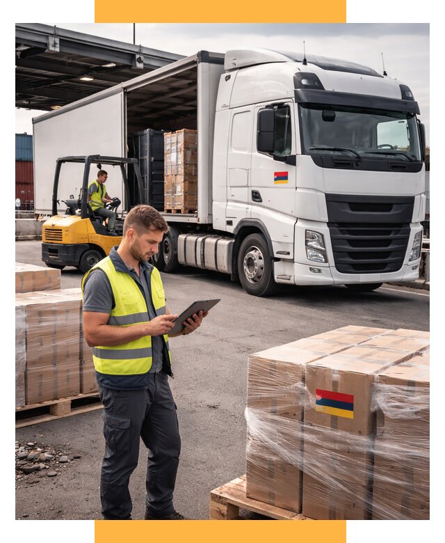 Автоперевозки из Армении от 97252 р. — услуги СетСервис-Лнт