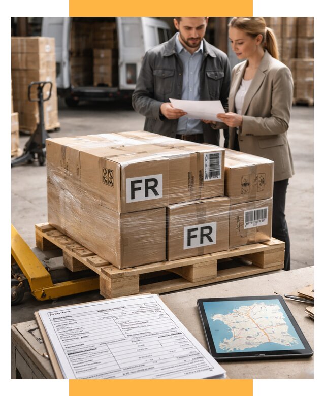 Доставка грузов в Францию от 25593 р., логистика СетСервис-Лнт