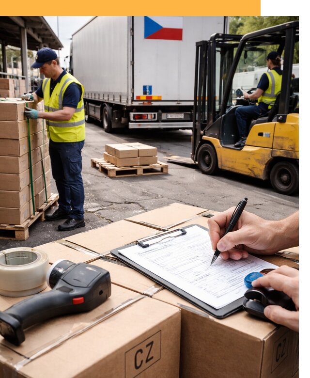 Доставка грузов в Чехию от 35830 руб, международные перевозки