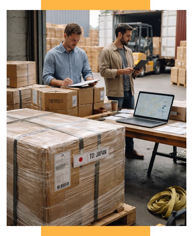 Доставка грузов в Японию от 25593 р., логистика СетСервис-Лнт