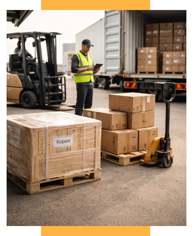Доставка грузов в Корею из России от 35830 р. | СетСервис-Лнт