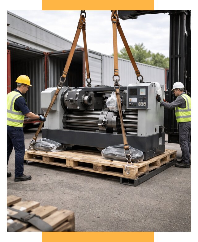 Перевозка станков и таможня от 61422 р. | СетСервис-Лнт логистика