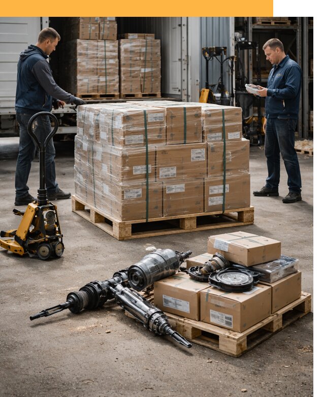 Международная перевозка автозапчастей по миру от 4607 руб