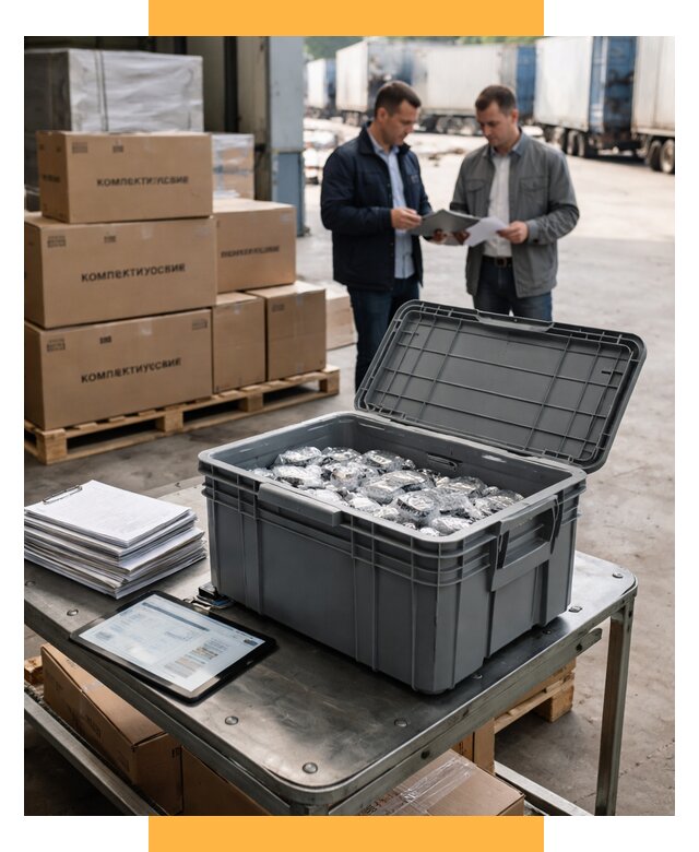 Перевозка комплектующих из Китая от 6654 р. | СетСервис-Лнт