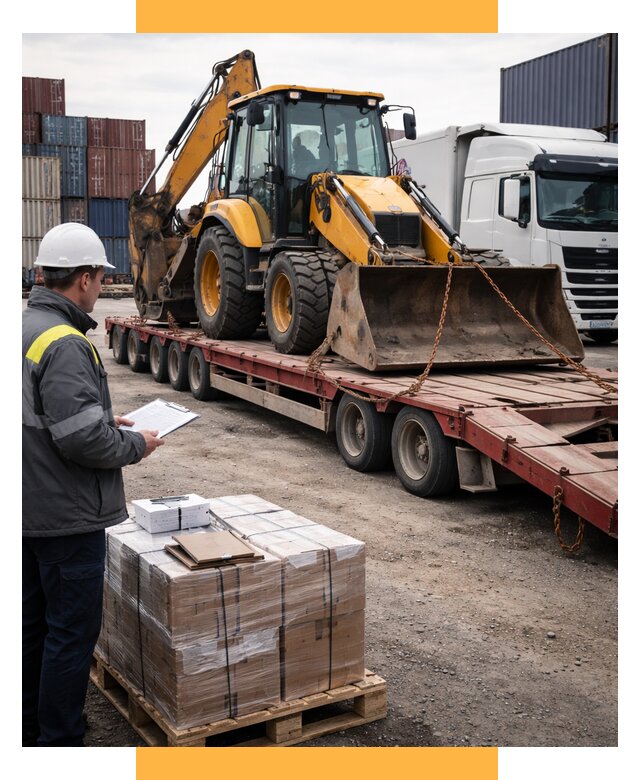 Международная перевозка спецтехники от 46067 р., СетСервис-Лнт