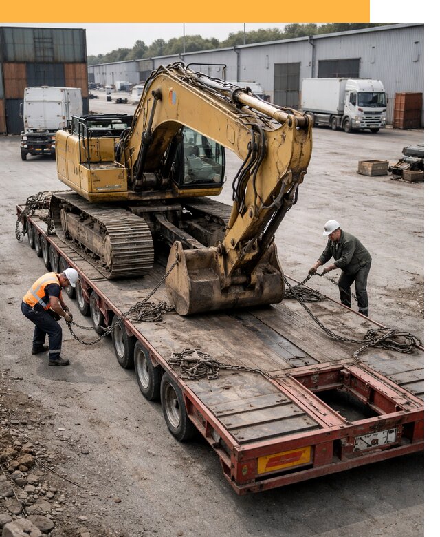 Перевозка спецтехники по России и миру от 46067 руб