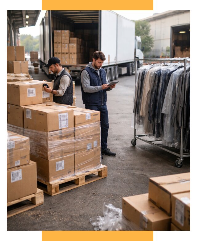 Перевозка и доставка одежды из Китая от 7678 р., СетСервис-Лнт