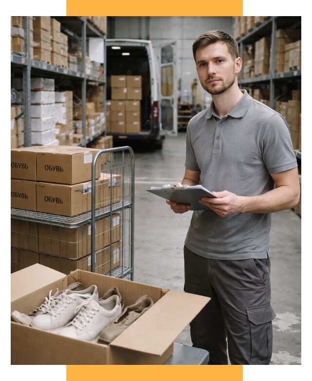 Доставка обуви из Китая и Турции от 4607 р. СетСервис-Лнт