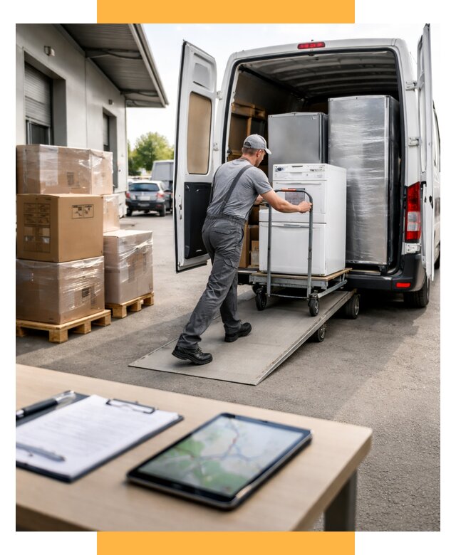 Перевозка бытовой техники от 6654 р. - логистика СетСервис-Лнт