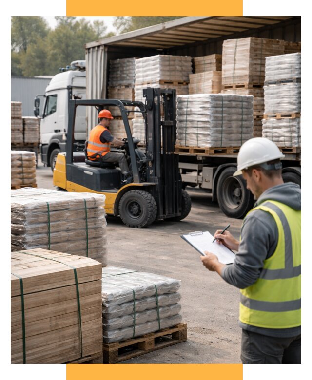 Перевозка строительных материалов от 5630 р. | СетСервис-Лнт