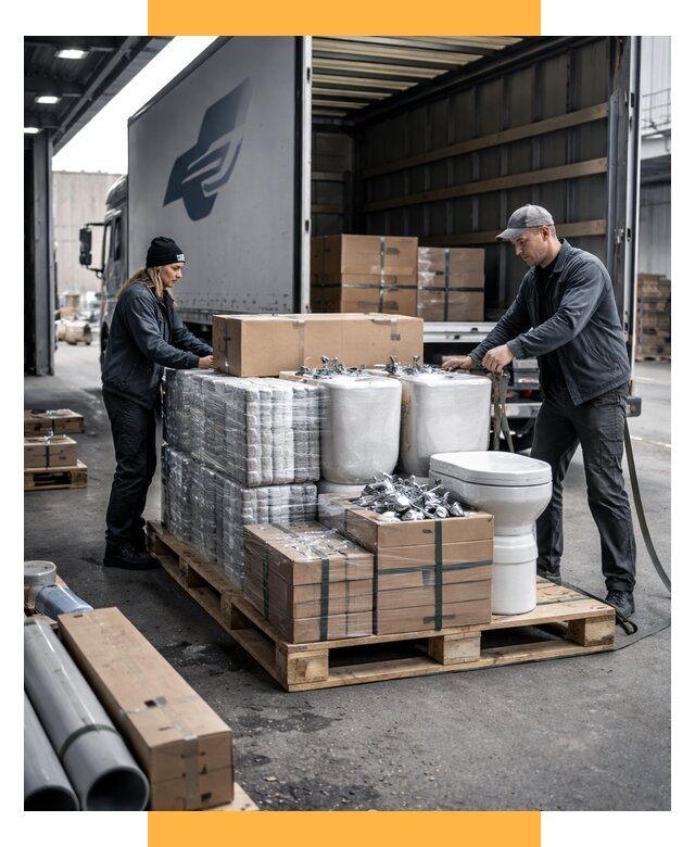 Перевозка сантехники под ключ от 1843 р. | СетСервис-Лнт