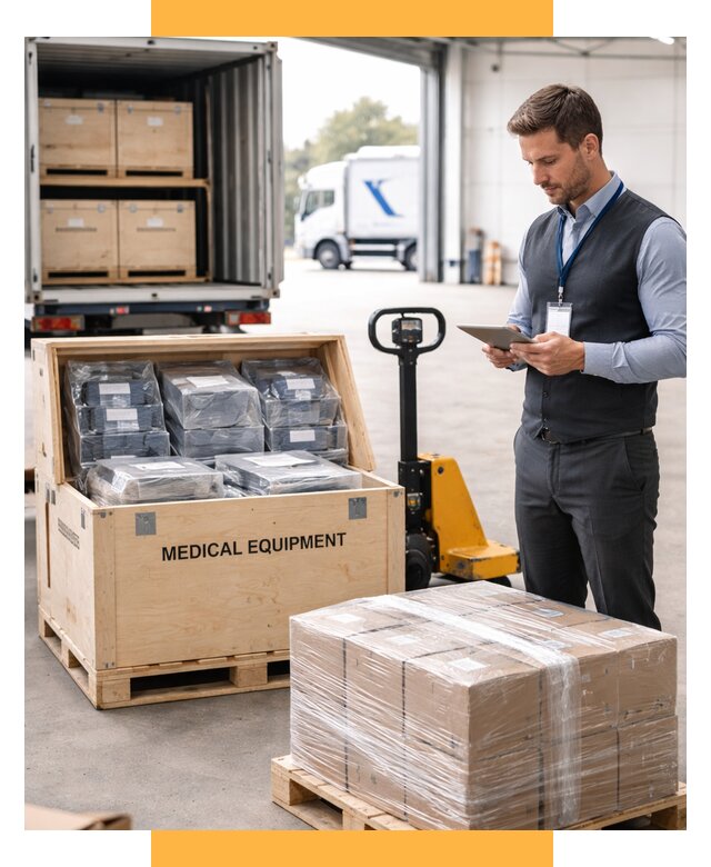 Перевозка медицинского оборудования от 15356 р. в СетСервис-Лнт