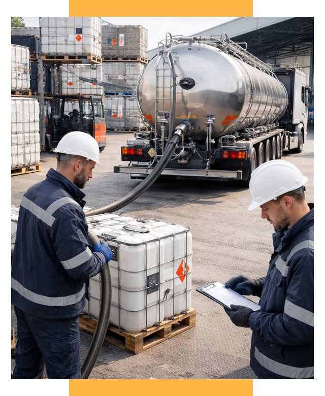 Перевозка химического сырья от 8701 р. Логистика СетСервис-Лнт