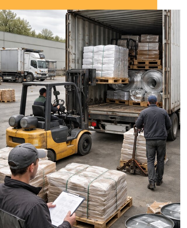 Международная перевозка сырья для производства от 6654 руб