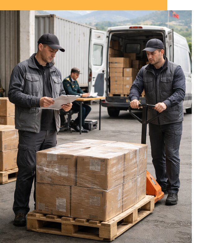 Доставка грузов через Армению, быстрая таможенная очистка от 25593