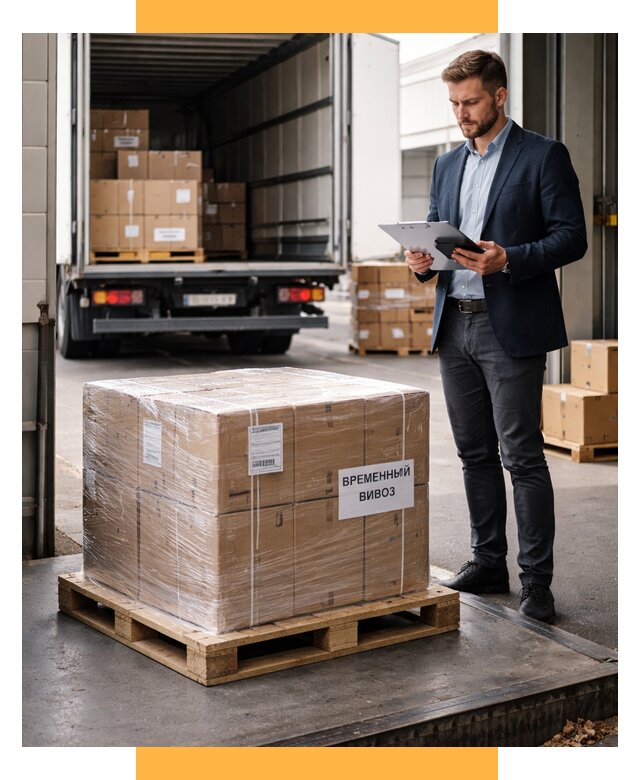 Временный вывоз товаров под ключ от 8190 р. | СетСервис-Лнт