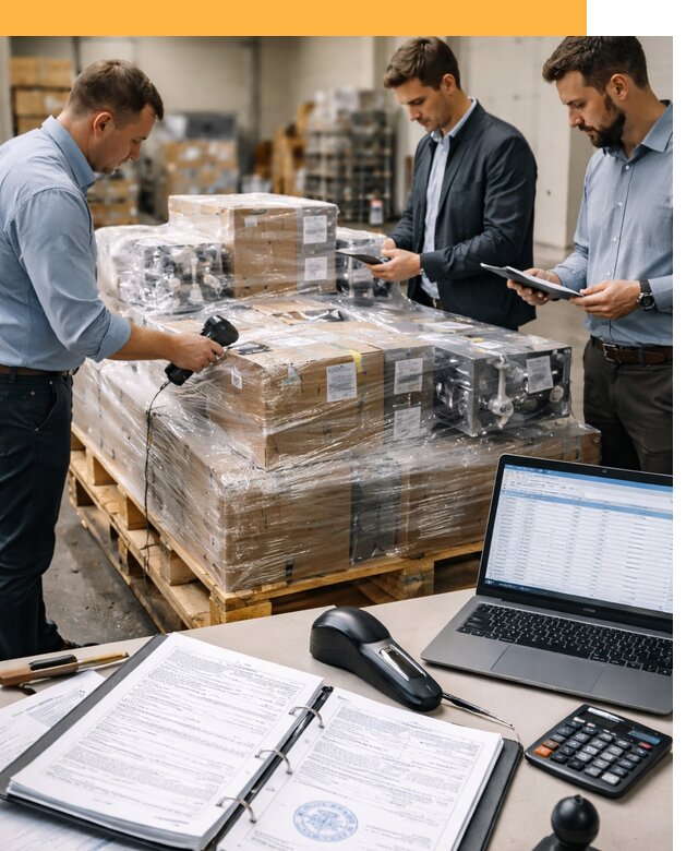 Таможенное оформление промышленного оборудования от 15356 руб.