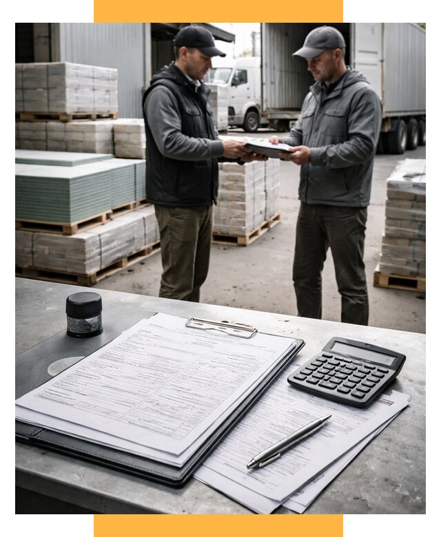 Таможенное оформление стройматериалов от 8701 р. | СетСервис-Лнт