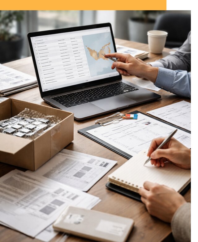 Поиск надежного поставщика в ОАЭ от 12284 рублей