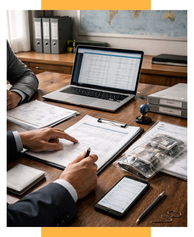 Проверка поставщика за рубежом от 8701 р. | СетСервис-Лнт аудит