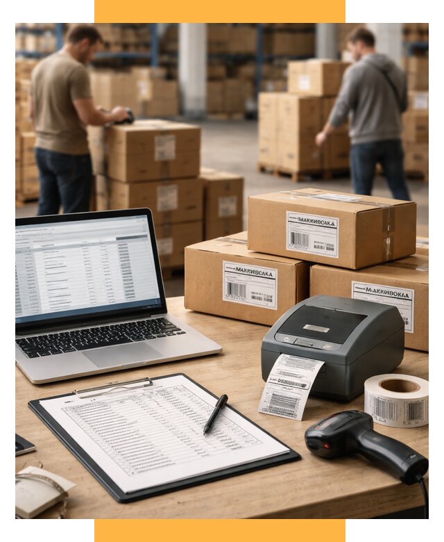 Маркировка импортных товаров от 4607 р. под ключ, СетСервис-Лнт